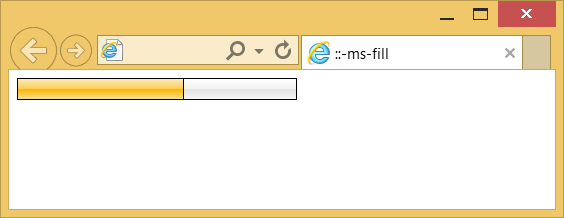 Использование ::-ms-fill